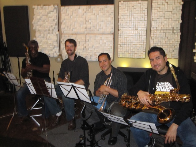 Right Hand Rule Horn Section Lays It Down