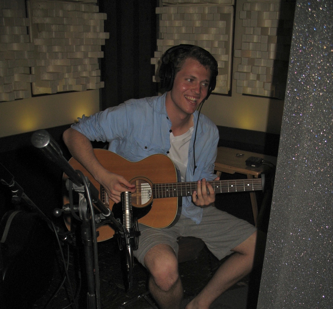 Songwriter Graham Harper In The Studio