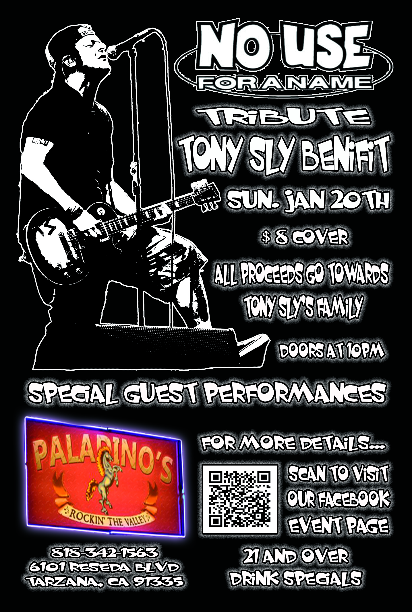 Tony Sly Benefit/No Use For A Name Tribute