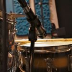 Audio Technica Pro63 on top of snare