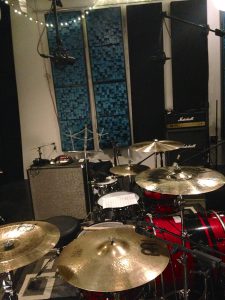 Stanley Love's setup for the Raz Azraai session at Ultimate Studios, Inc