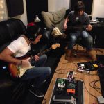 Chris Vazquez & Kevin Chown recording live at Ultimate Studios, Inc