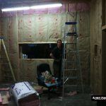 Building Ultimate Studios, Inc - Control Room with insulation installed and waiting for drywall