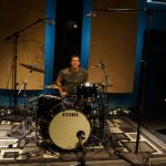 Drum guest Jeff Bowders at the Drum Recording Ninja Workshop