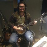 Augustus McCloskey playing Banjo at Ultimate Studios Inc for kalynne michelle