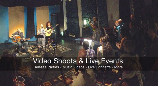 Host Live Studio Concerts, Release Parties, & V.I.P Events