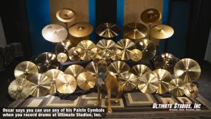 Paiste Cymbal Collection at Ultimate Studios, Inc
