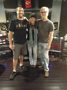 Charlie, Tita, & Tim after mixing