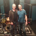 Josh Freese recording drums with Charlie Waymire at Ultimate Studios, Inc Los Angeles