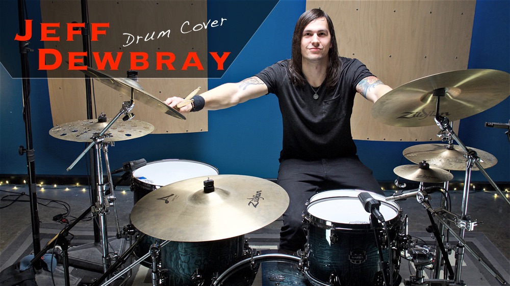 Jeff Dewbray Films New Drum Covers!
