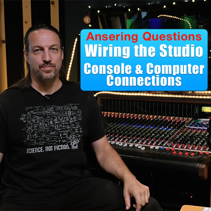 Wiring A Recording Studio: Connecting the Console to the Computer