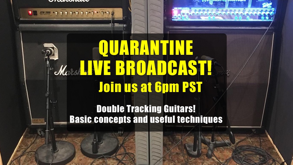 How To Record Guitar Live Stream from Ultimate Studios, Inc
