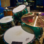Ludwig and paiste at Ultimate Studios, Inc los angeles