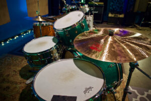 Ludwig and paiste at Ultimate Studios, Inc los angeles