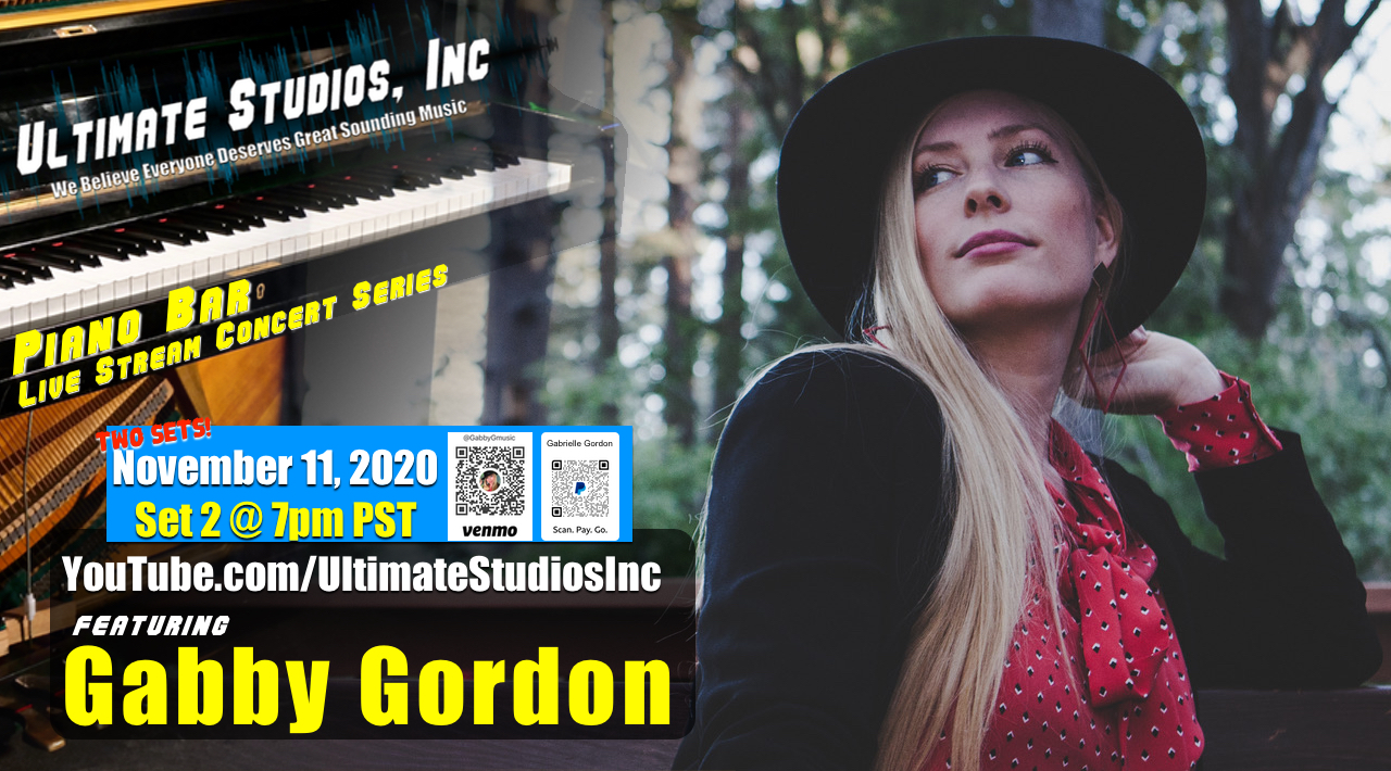 Live Streaming Concert Gabby Gordon Ultimate Studios, Inc Los Angeles