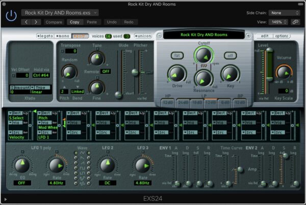 Drum Samples Ultimate Studios Inc Logic Pro EXS24