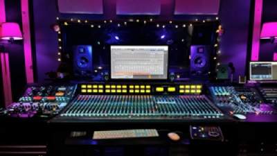 mixing music with Charlie Waymire at Ultimate Studios, Inc